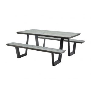 Záhradná lavica - HECHT BELIZE GREY