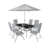 Kovový záhradný stôl - HECHT SHADOW TABLE