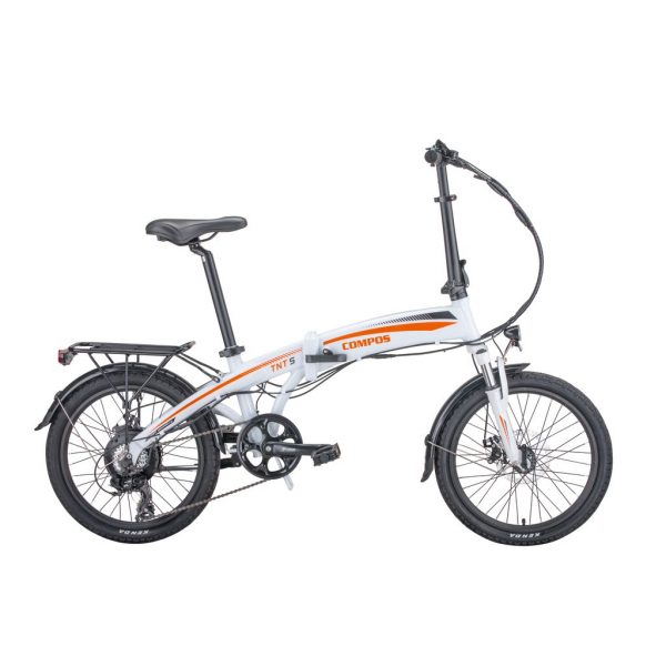 Elektrobicykel - HECHT COMPOS WHITE