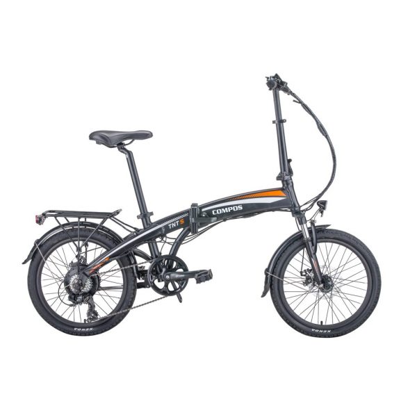 Elektrobicykel - HECHT COMPOS BLACK