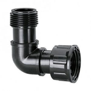 1" kolienko hlavného rozvádzača s 1" prevlečnou maticou - Claber 90807