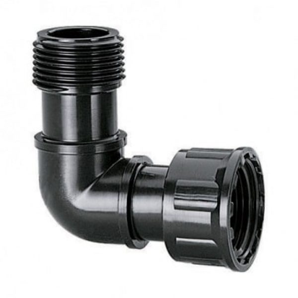 1" kolienko hlavného rozvádzača s 1" prevlečnou maticou - Claber 90807