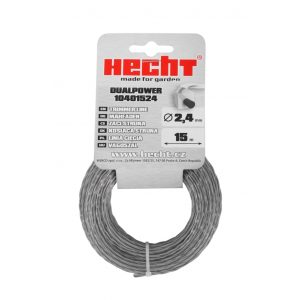 Struna s jadrom štvorcová 2,4 mm x 15 m - HECHT 10401524