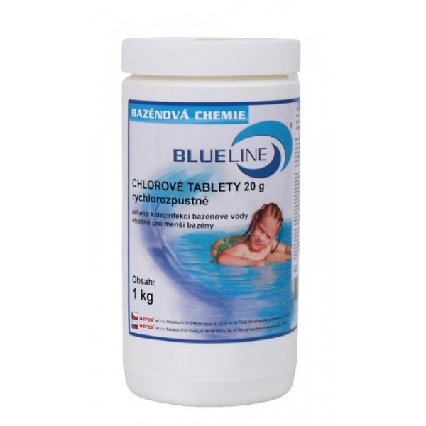 Rýchlorozpustné chlórové tablety - 504601