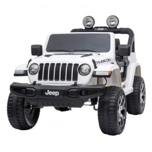 Akumulátorové autíčko - Jeep Wrangler Rubicon White