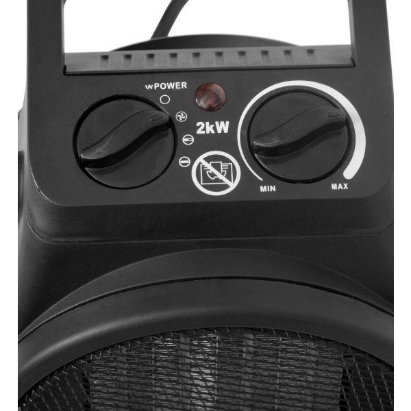Priamotop s ventilátorom a termostatom - HECHT 3542 - Image 2