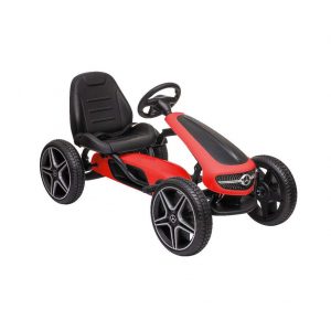 Šliapacia motokára - MERCEDES BENZ PEDAL GO KART RED