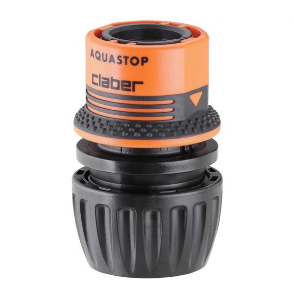 Spojka 1/2"-5/8"-3/4" - Claber 8548 Aquastop - Image 2