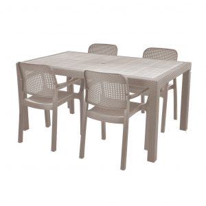 Set záhradného nábytku - HECHT SAMANA SET BEIGE 4