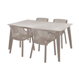 Set záhradného nábytku - HECHT ELISA SET BEIGE 4