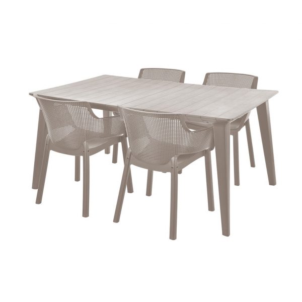 Set záhradného nábytku - HECHT ELISA SET BEIGE 4