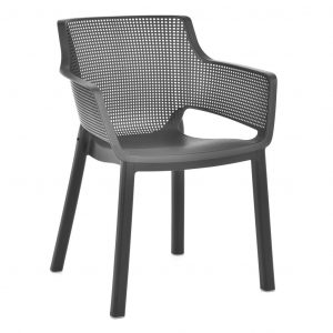 Stolička - HECHT ELISA CHAIR GRAPHITE