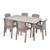 Set záhradného nábytku - HECHT SAMANA SET BEIGE 6 - Image 2