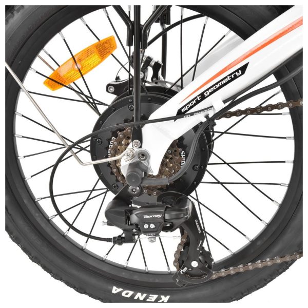 Elektrobicykel - HECHT COMPOS WHITE - Image 11
