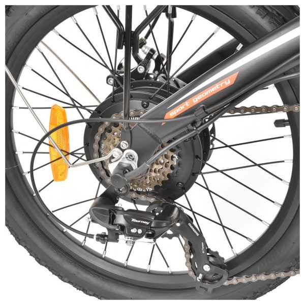 Elektrobicykel - HECHT COMPOS BLACK - Image 11