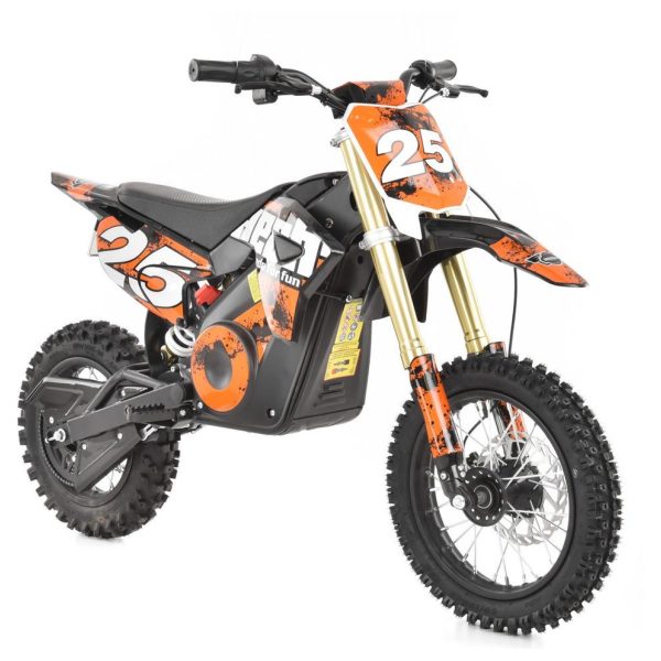 Detská akumulátorová motorka - HECHT 59100 ORANGE - Image 2