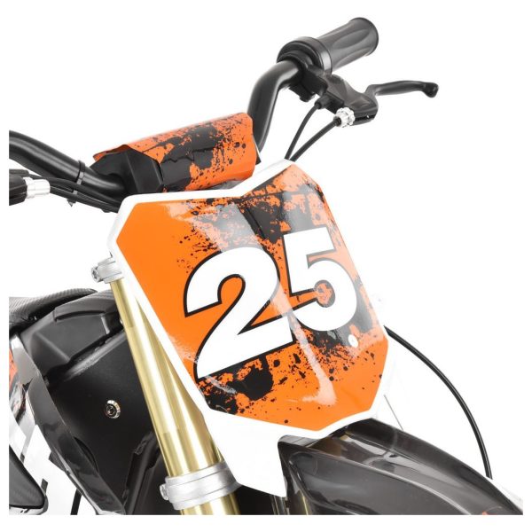 Detská akumulátorová motorka - HECHT 59100 ORANGE - Image 3