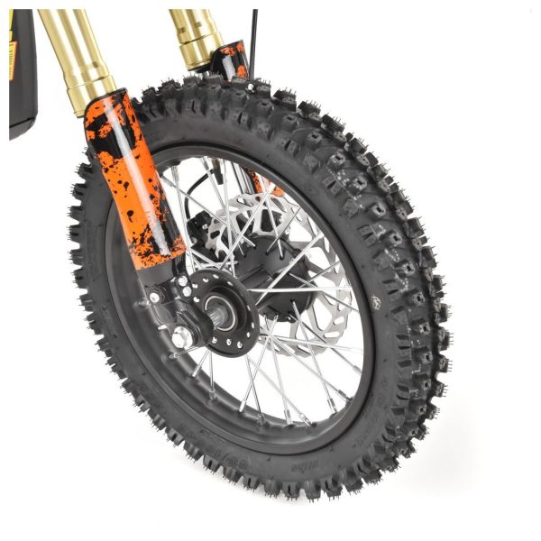 Detská akumulátorová motorka - HECHT 59100 ORANGE - Image 4