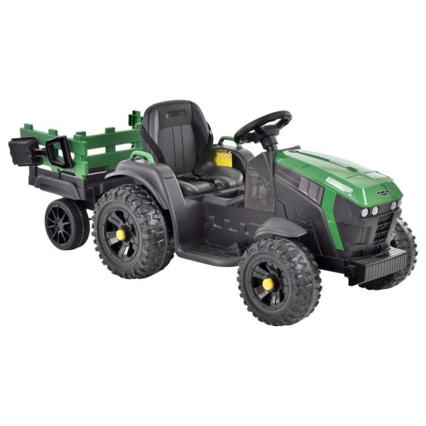 Detský akumulátorový traktor - HECHT 50925 GREEN - Image 2