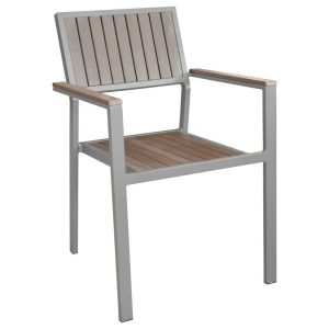 Kovová záhradná stolička - HECHT LIMA CHAIR