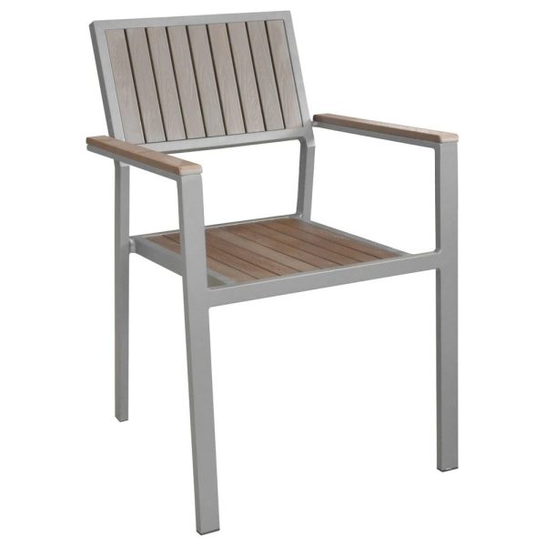 Kovová záhradná stolička - HECHT LIMA CHAIR - Image 2