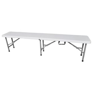 Skladacia lavica - HECHT FOLDIS WHITE BENCH