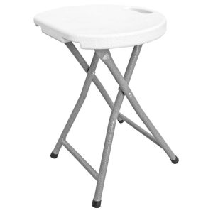 Skladacia stolička - HECHT FOLDIS WHITE STOOL