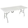 Skladací kempingový stôl - HECHT FOLDIS WHITE TABLE