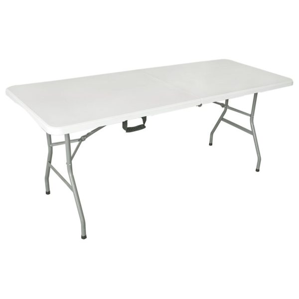 Skladací kempingový stôl - HECHT FOLDIS WHITE TABLE