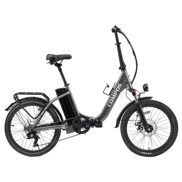 Elektrobicykel - HECHT COMPOS GREY