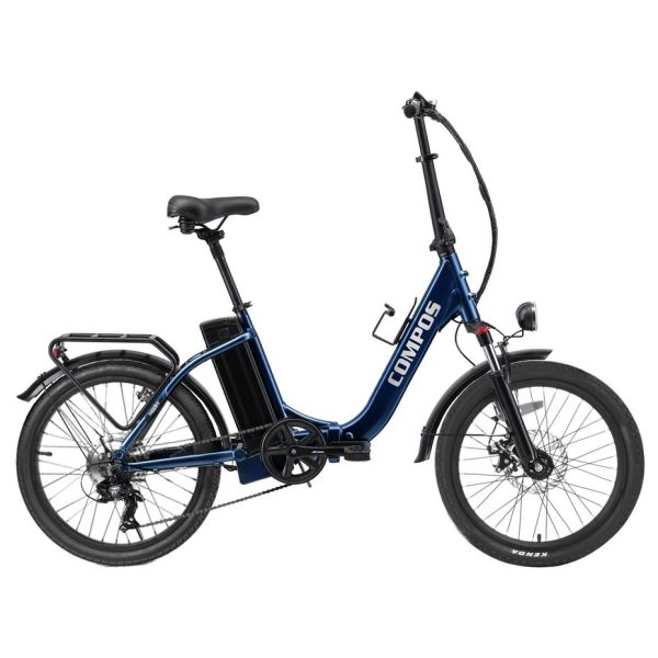 Elektrobicykel - HECHT COMPOS BLUE