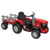 Detský akumulátorový traktor - HECHT 50825 RED