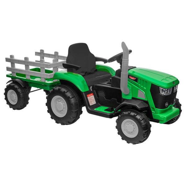Detský akumulátorový traktor - HECHT 50825 GREEN
