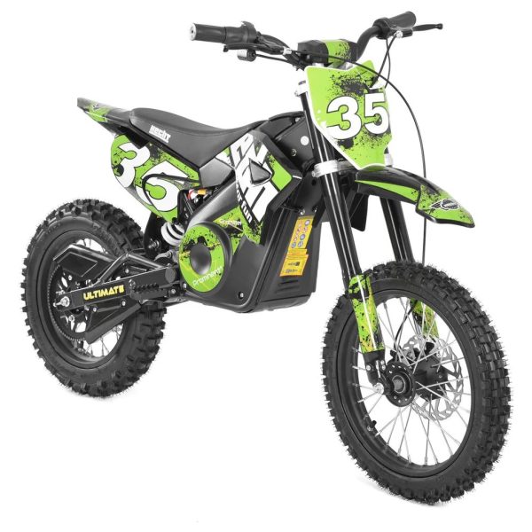 Detská akumulátorová motorka - HECHT 59150 GREEN - Image 2
