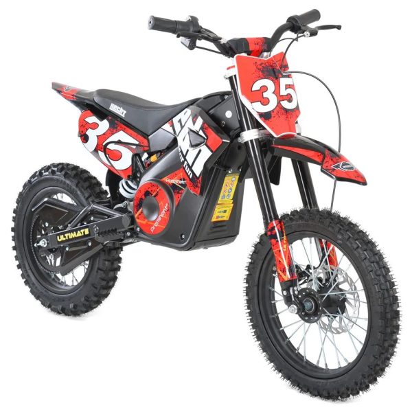 Detská akumulátorová motorka - HECHT 59150 RED - Image 2