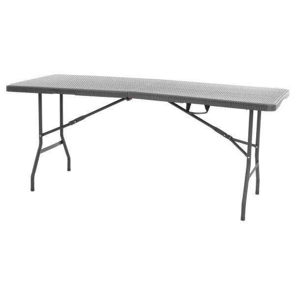 Skladací kempingový stôl - HECHT FOLDIS RATTAN TABLE - Image 2