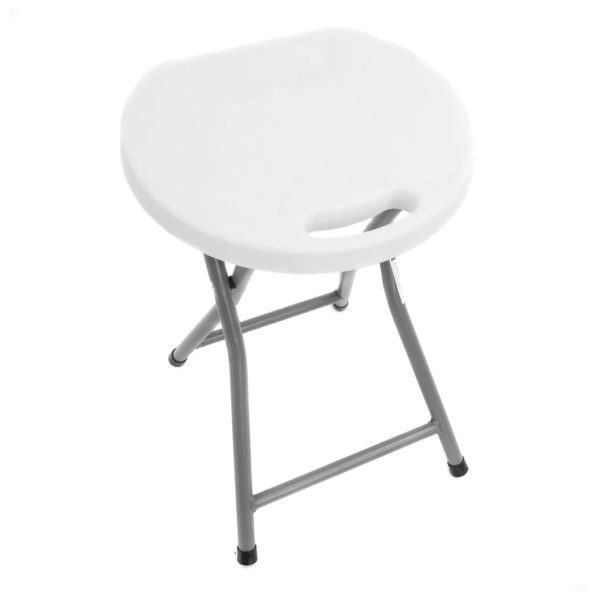 Skladacia stolička - HECHT FOLDIS WHITE STOOL - Image 4