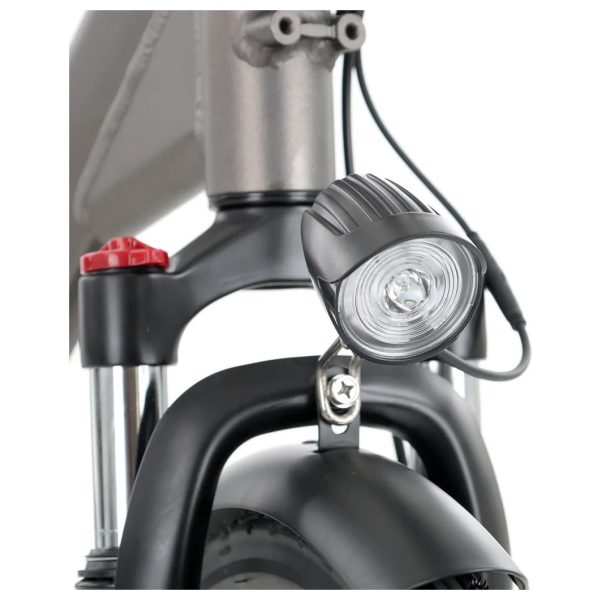 Elektrobicykel - HECHT COMPOS GREY - Image 6