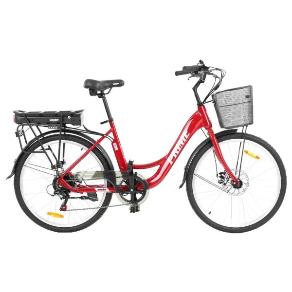 Elektrobicykel - HECHT PRIME RED - Image 3