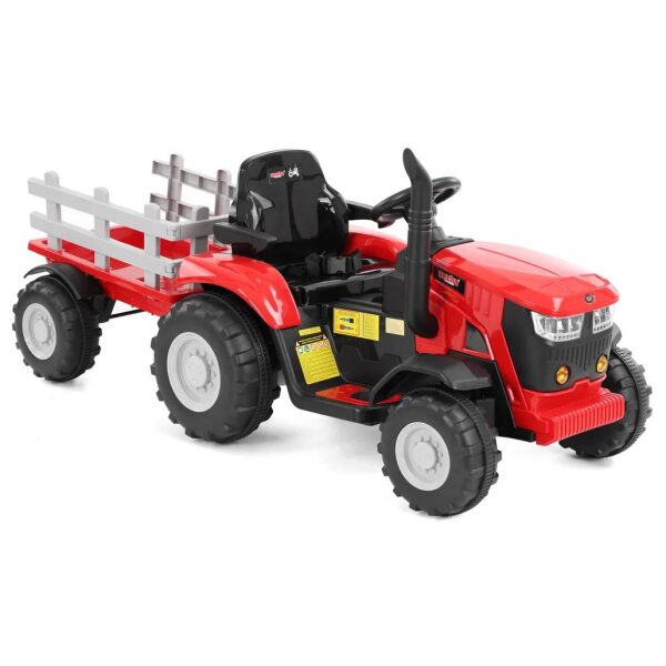 Detský akumulátorový traktor - HECHT 50825 RED - Image 2