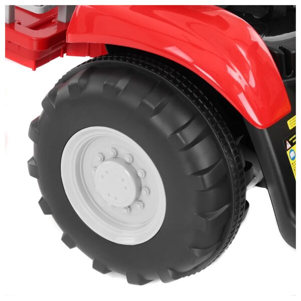 Detský akumulátorový traktor - HECHT 50825 RED - Image 4