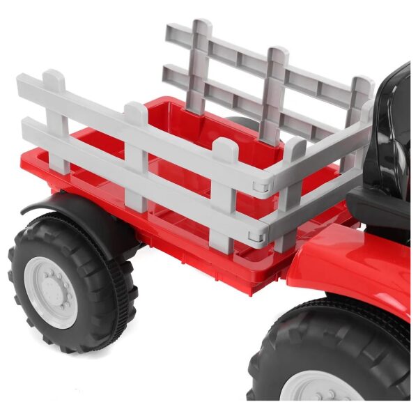 Detský akumulátorový traktor - HECHT 50825 RED - Image 5