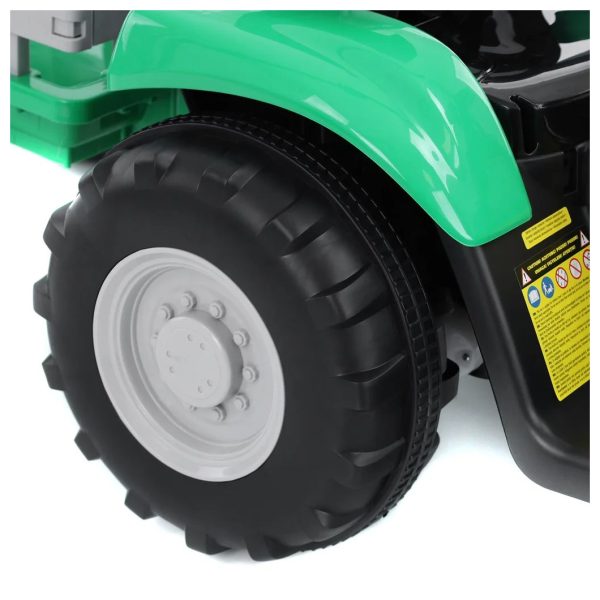 Detský akumulátorový traktor - HECHT 50825 GREEN - Image 4