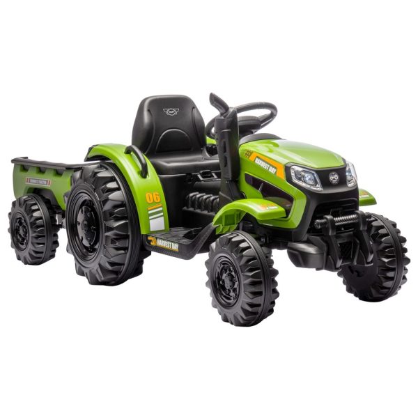Detský akumulátorový traktor - HECHT 50435 GREEN