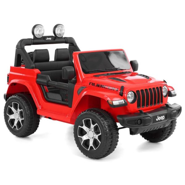 Akumulátorové autíčko - Jeep Wrangler Rubicon Red - Image 2