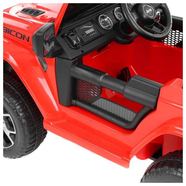 Akumulátorové autíčko - Jeep Wrangler Rubicon Red - Image 3