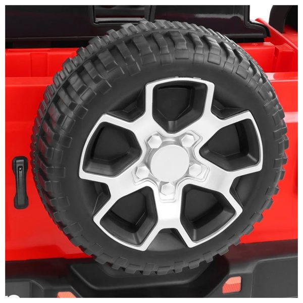 Akumulátorové autíčko - Jeep Wrangler Rubicon Red - Image 7