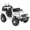 Akumulátorové autíčko - Jeep Wrangler Rubicon White - Image 2