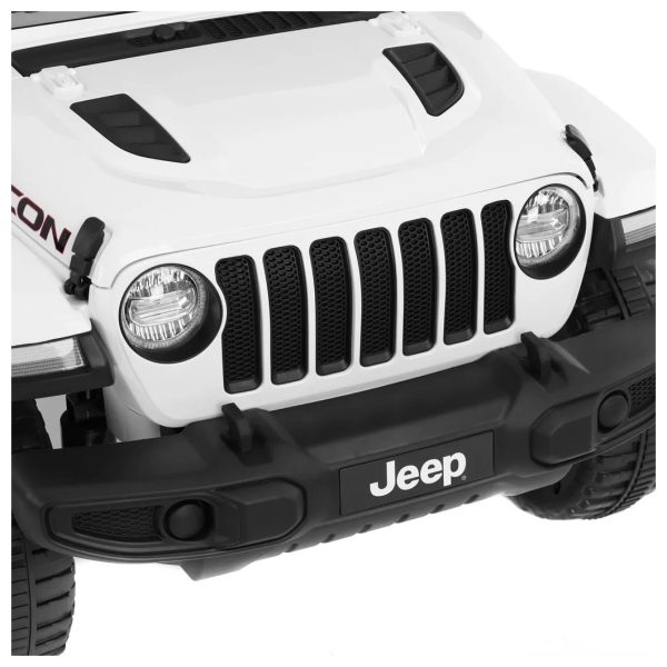 Akumulátorové autíčko - Jeep Wrangler Rubicon White - Image 3