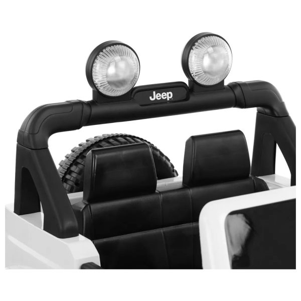 Akumulátorové autíčko - Jeep Wrangler Rubicon White - Image 5